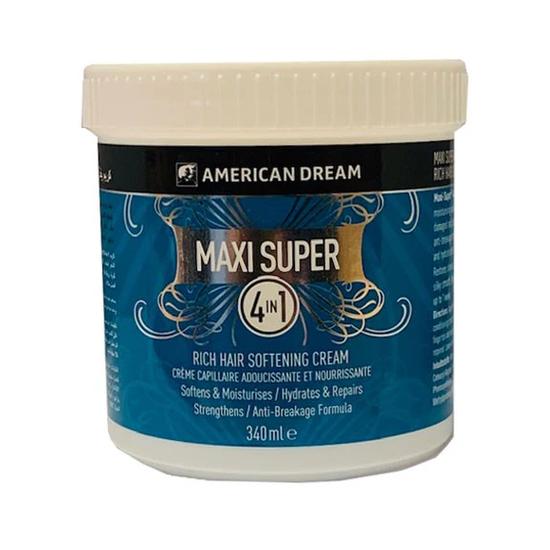 American Dream Maxi Super 4 In 1 Hair Softening Cream 340ml