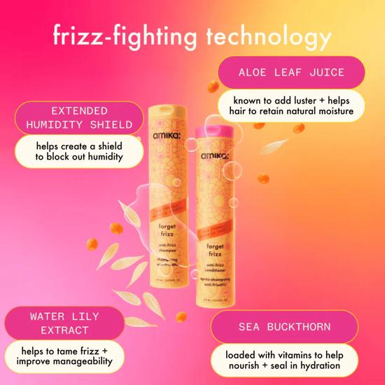 Amika Forget Frizz Shampoo 275ml