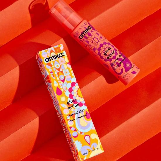 Amika Glass Action Hydrating Hair Oil Universal Elixir 50ml