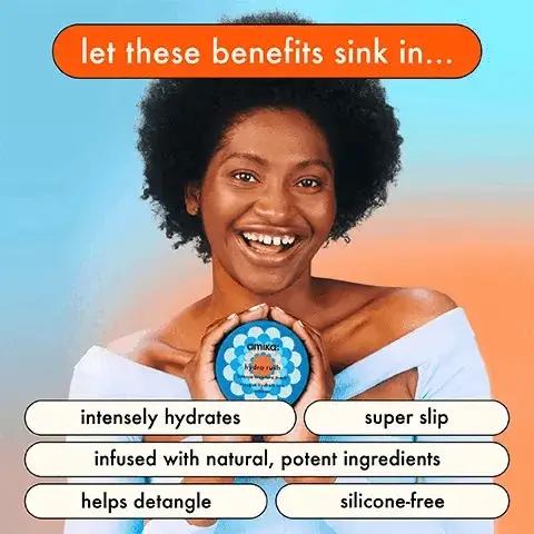 Amika Hydro Rush Intense Hydration Mask 250ml