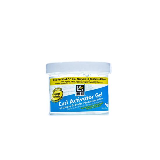 Ampro Long Aid Curl Activator Gel With Aloe Vera Regular Formula 284 g