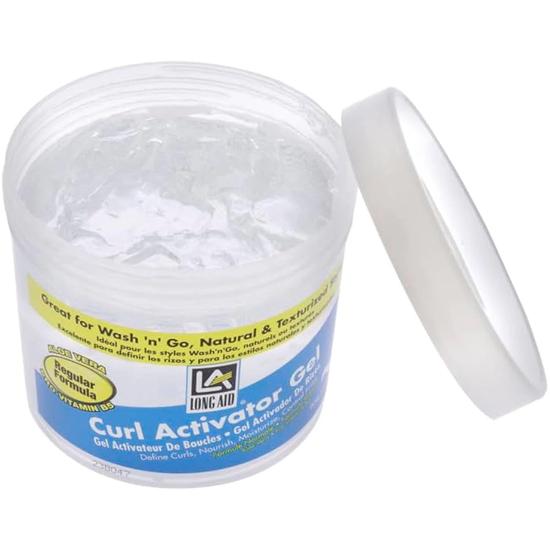 Ampro Long Aid Curl Activator Gel With Aloe Vera Regular Formula 284 g