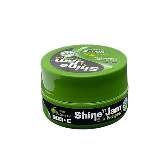 Ampro Shine N Jam Silk Edges With Olive Oil 227g