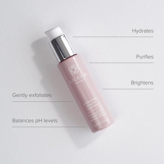 Anara Skincare Hydrating Beauty Essence Hydrates, Purifies, Brightens, Exfoliates
