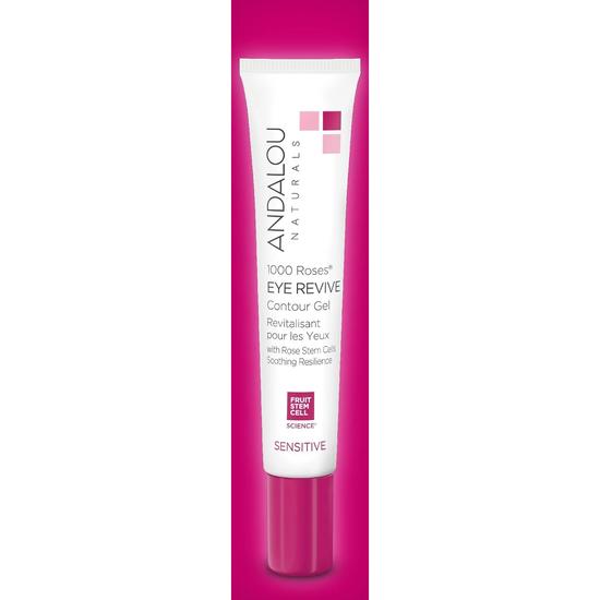 Andalou Naturals 1000 Roses Eye Revive Sensitive Contour Gel 18ml
