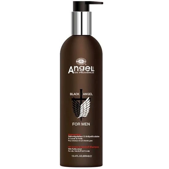 Angel En Provence Black Angel For Men Oil Control & Dandruff Shampoo 400ml
