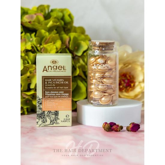 Angel En Provence Hair Vitamin & Inca Inchi Leave-In Oil 0.8ml x 40