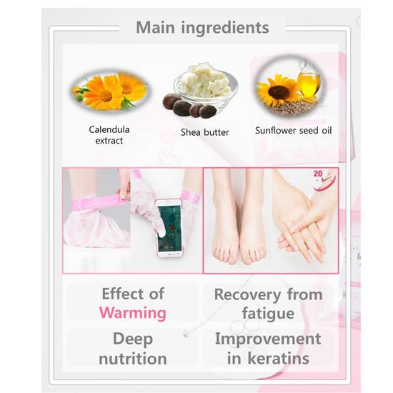 AngelLooka Daily Spa Moisture Foot Mask Single