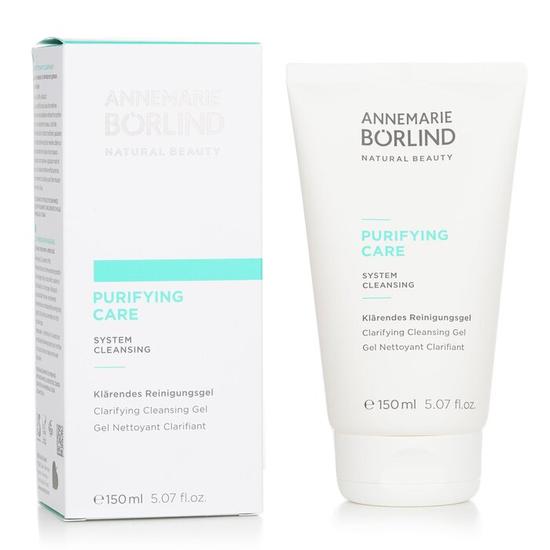 Annemarie Borlind Purifying Care System Cleansing Clarifying Cleansing Gel For Oily Or Acne-Prone Skin 150ml