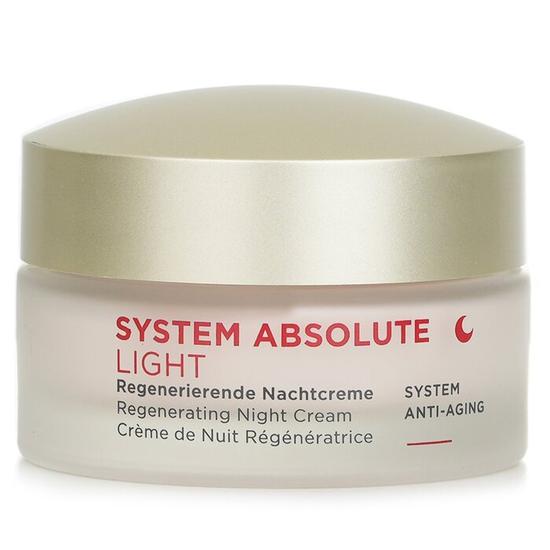 Annemarie Borlind System Absolute System Anti-Ageing Regenerating Night Cream Light For Mature Skin 50ml