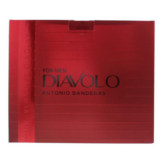 Antonio Banderas Diavolo Eau De Toilette + Deodorant Spray Gift Set