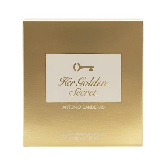 Antonio Banderas Her Golden Secret Eau De Toilette 80ml
