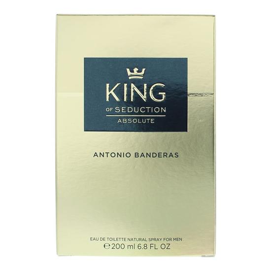 Antonio Banderas King Of Seduction Absolute For Men Eau De Toilette 200ml