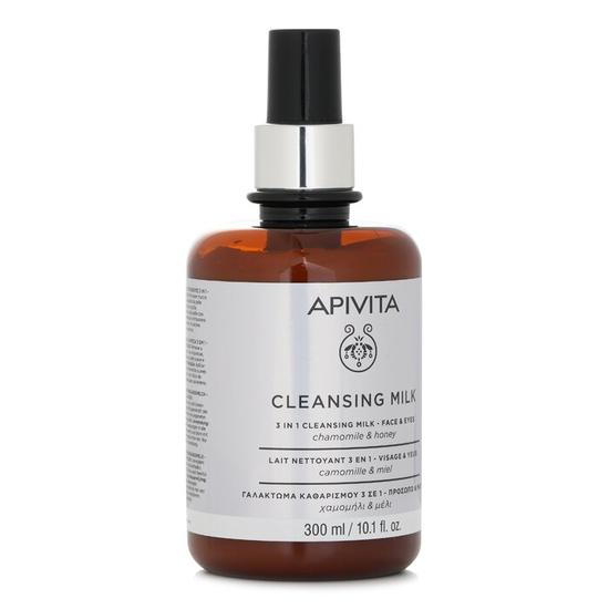 APIVITA 3 In 1 Cleansing Milk For Face & Eyes 300ml