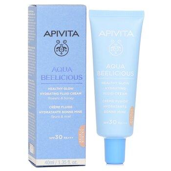 APIVITA Aqua Beelicious Healthy Glow Hydrating Tinted Fluid Cream SPF 30 40ml