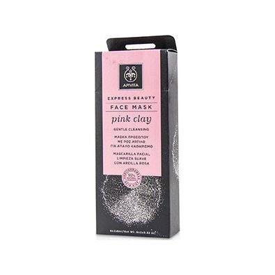 APIVITA Express Gentle Cleansing Face Mask Pink Clay 2x8ml