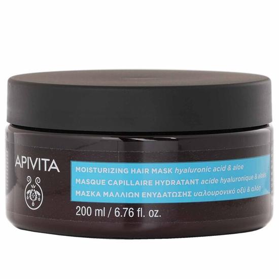 APIVITA Moisturising Hair Mask Hyaluronic Acid & Aloe 200ml