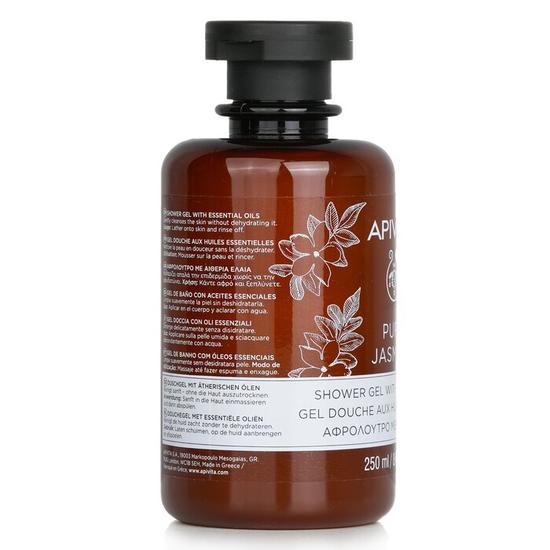 APIVITA Pure Jasmine Shower Gel With Essential Oils 250ml