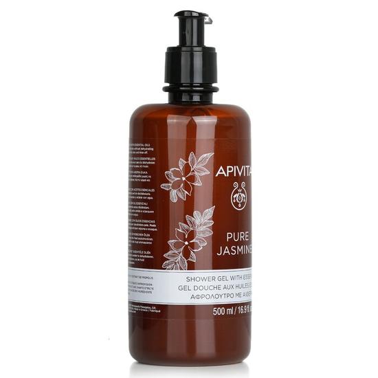 APIVITA Pure Jasmine Shower Gel With Essential Oils Ecopack 500ml