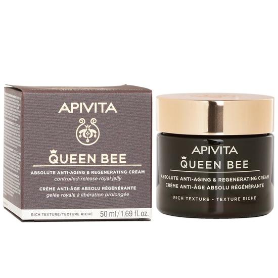 APIVITA Queen Bee Absolute Anti Ageing & Regenerating Cream Rich Texture 50ml