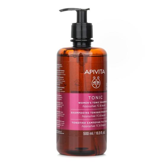APIVITA Women's Tonic Shampoo With Hippophae TC & Laurel Helps Improve Hair Thickness 500ml
