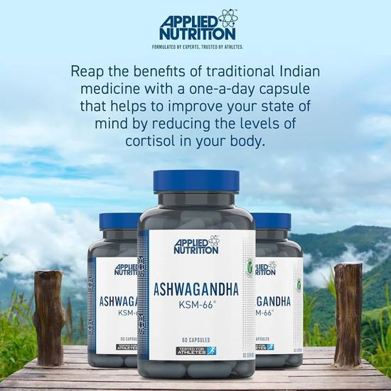 Applied Nutrition Ashwagandha KSM-66 Capsules 60 Capsules