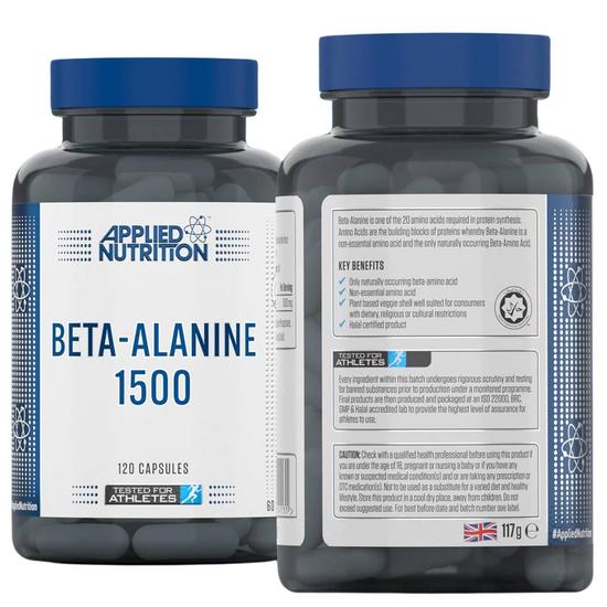 Applied Nutrition Beta-Alanine 1500mg Capsules 120 Capsules