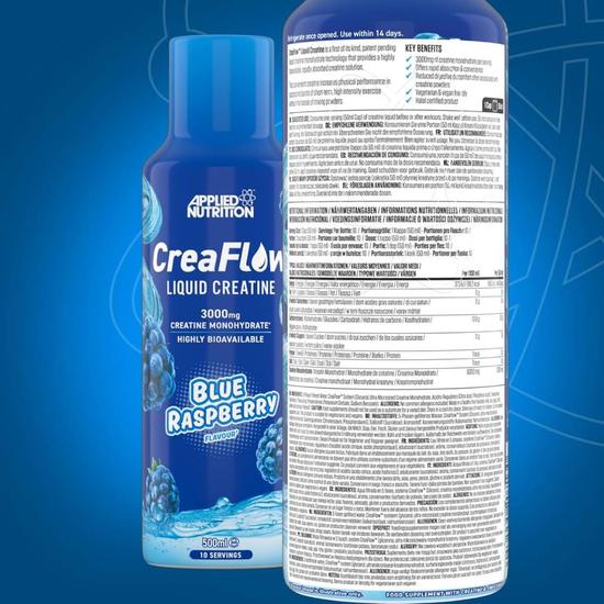 Applied Nutrition CreaFlow Liquid Creatine Blue Raspberry 500ml