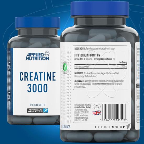 Applied Nutrition Creatine 3000 Capsules 120 Capsules