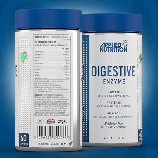 Applied Nutrition Digestive Enzyme Capsules 60 Capsules