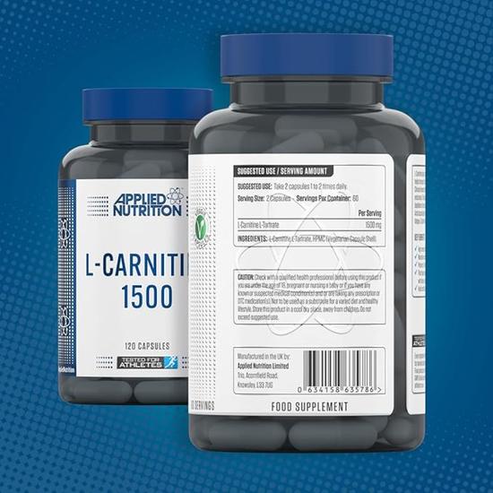 Applied Nutrition L-Carnitine 1500mg Capsules 120 Capsules