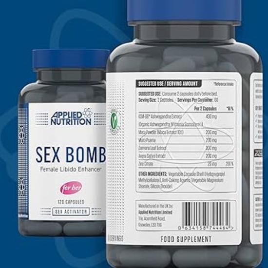 Applied Nutrition Sex Bomb For Her Capsules 120 Capsules