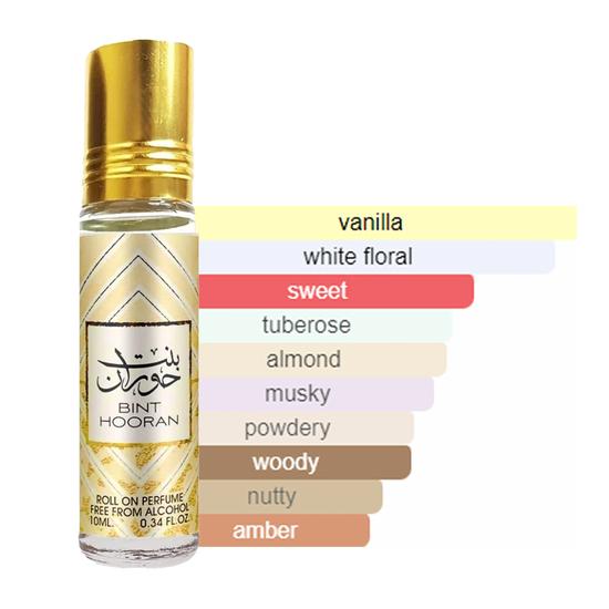 Ard Al Zaafaran Bint Hooran Oil Roll On For Women Ard Al Zaafaran 10ml