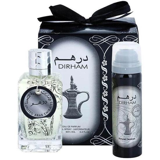 Ard Al Zaafaran Dirham Silver Perfume Eau De Parfum With Deodorant 100ml