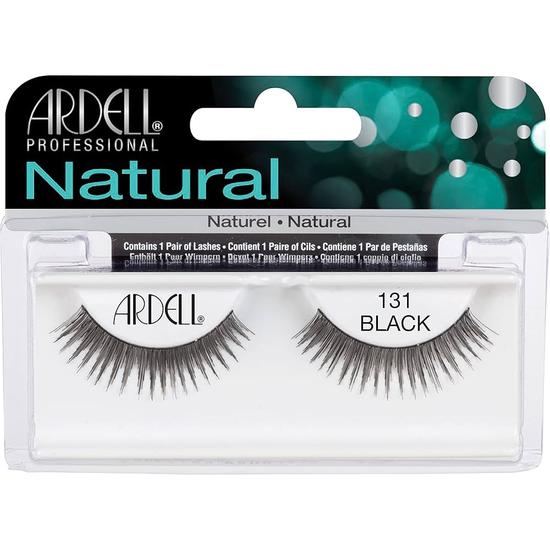 Ardell 100% Human Hair False Fashion/Natural Eyelashes 123 Black
