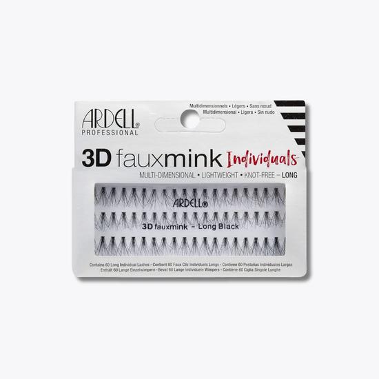 Ardell 3d Faux Mink Individual Eyelashes Long Length