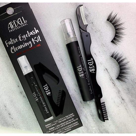 Ardell Professional False Eyelash Cleaning Kit Spray And Cleaning Tool