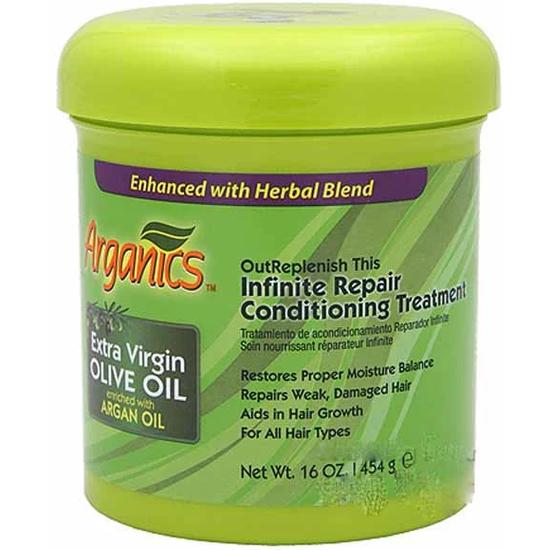 Arganics Extra Virgin Olive Oil Infinite Repair Conditioning Treatment 454 g