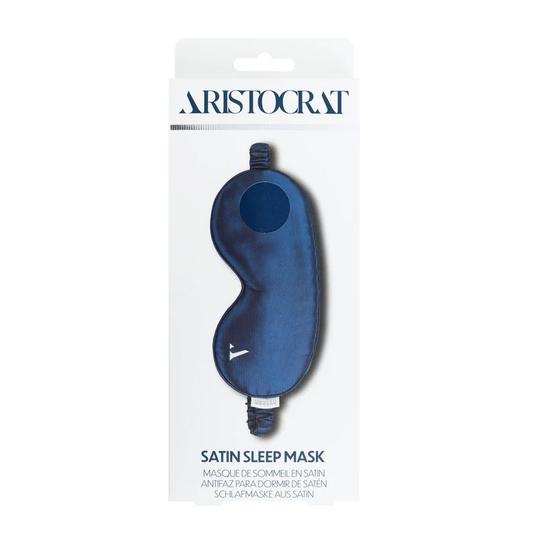 Aristocrat Satin Sleep Mask Blue Eye Cover