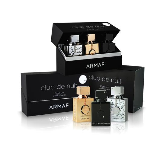 Armaf Club De Nuit Parfum Three Piece Gift Set For Men 30ml x3