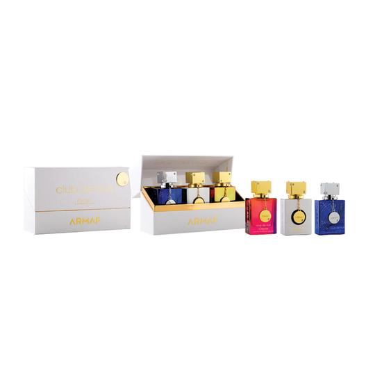 Armaf Club De Nuit Parfum Three Piece Gift Set Untold, Iconic Etc 30ml x3