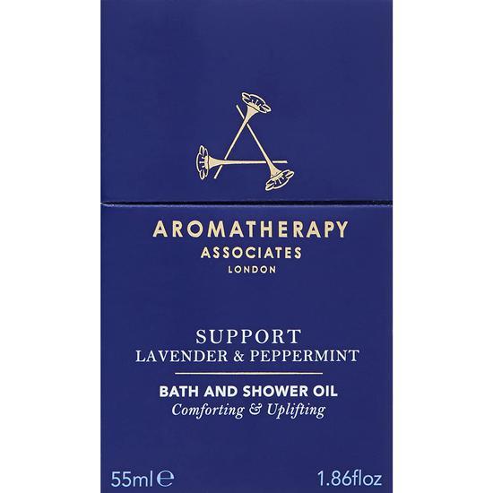 Aromatherapy Associates Support Lavender & Peppermint Bath & Shower Oil 55ml