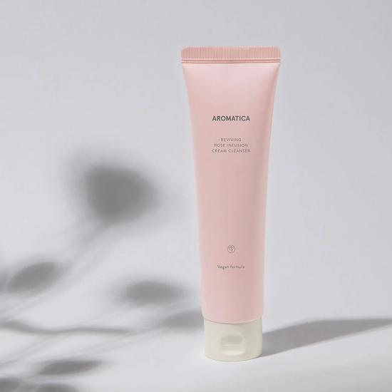 AROMATICA Reviving Rose Infusion Cream Cleanser 145g