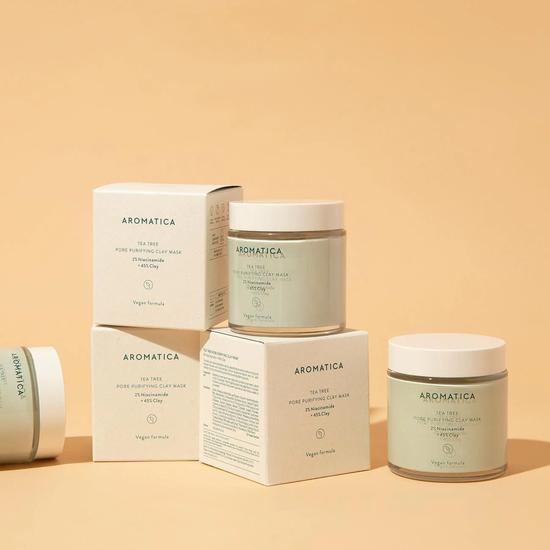 AROMATICA Tea Tree Pore Purifying Clay Mask 120g