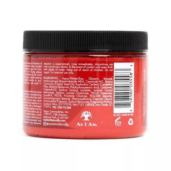 As I Am Curl Colour Hot Red Temporary Colour 182 g