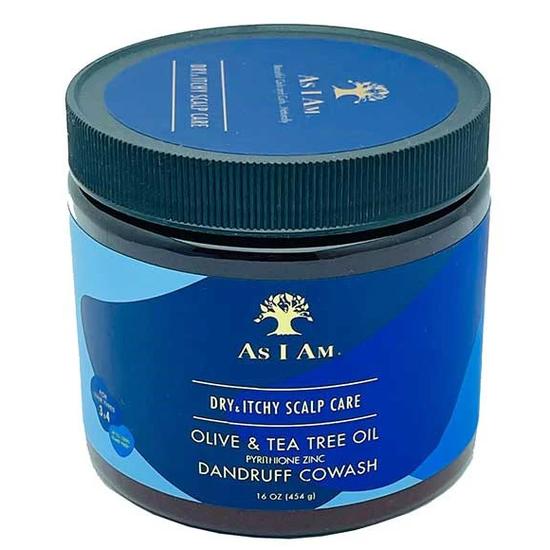 As I Am Dry & Itchy Scalp Care Olive & Tea Tree Oil Co Wash 454 g