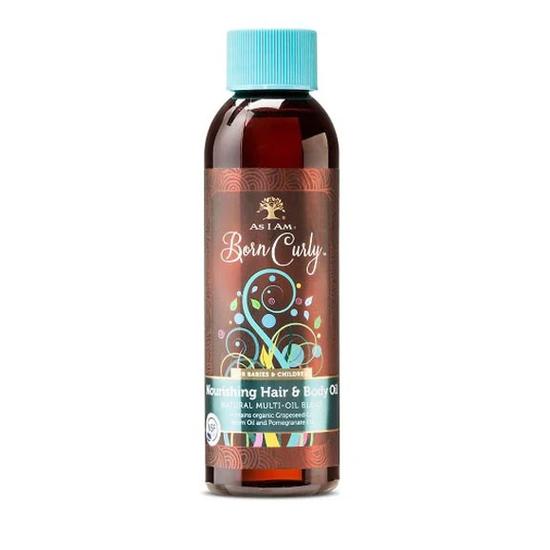 As I Am Nourishing Hair & Body Oil For Curls 120ml