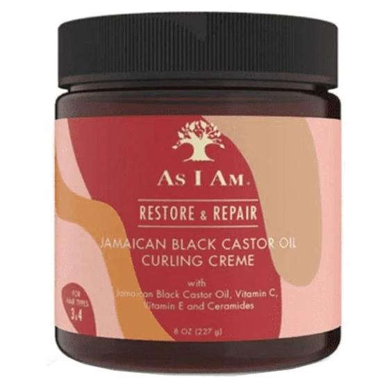 As I Am Restore & Repair Jamaican Black Castor Oil Curling Creme 227 g