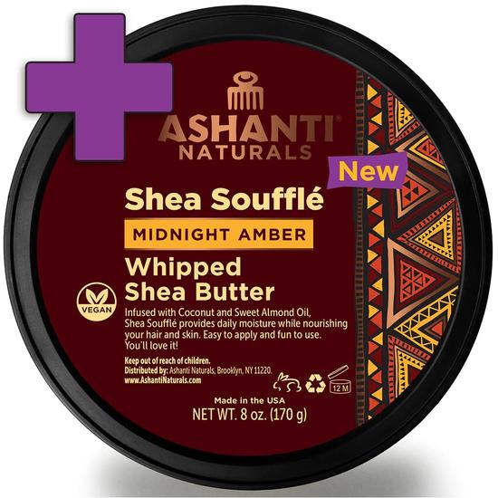 Ashanti Naturals Midnight Amber Shea Souffle 227g