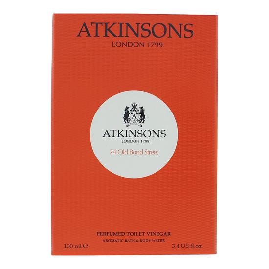 Atkinsons 24 Old Bond Street Perfumed Toilet Vinegar Bath & Body Water 100ml